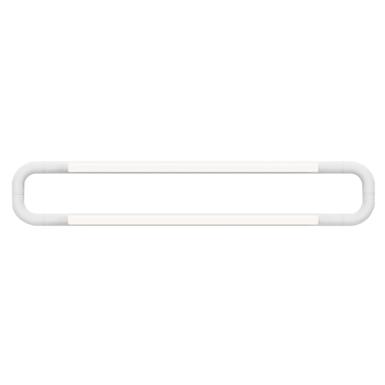Pipeline CM6 Ceiling/Wall Light: White + White