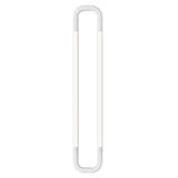 Pipeline CM6 Ceiling/Wall Light: White + White