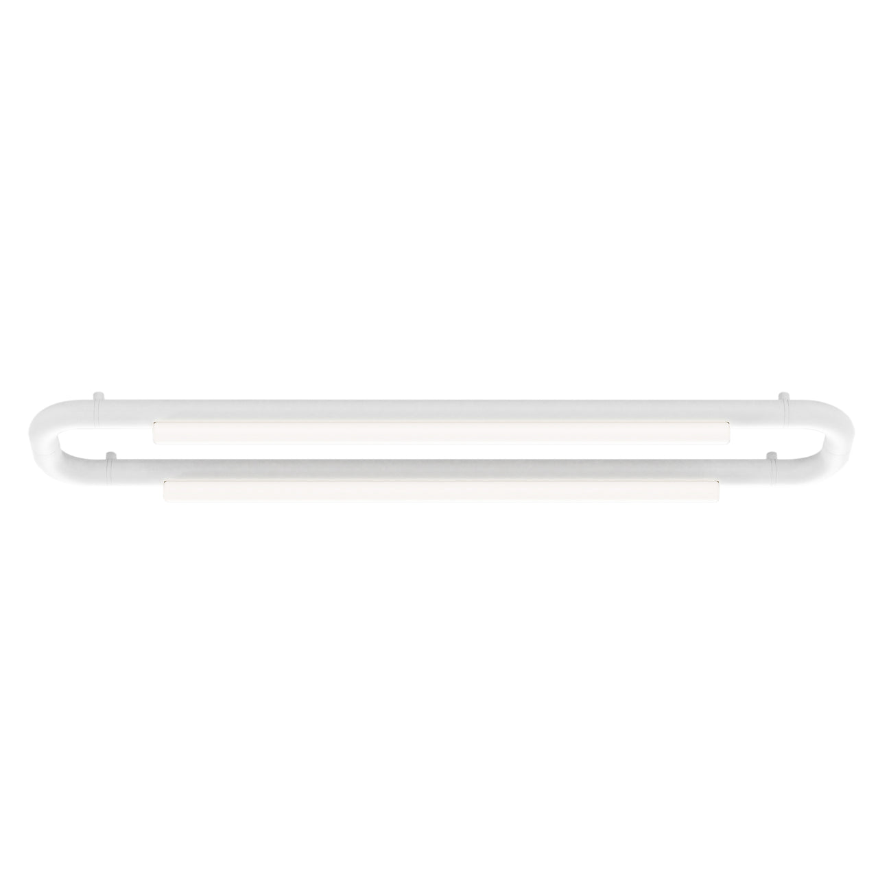 Pipeline CM6 Ceiling/Wall Light: White + White