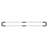 Pipeline CM7 Ceiling/Wall Light: Black + Black