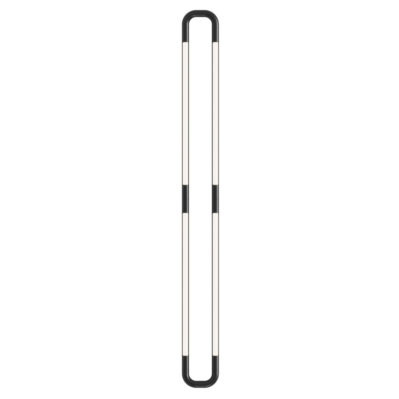 Pipeline CM7 Ceiling/Wall Light: Black + Black
