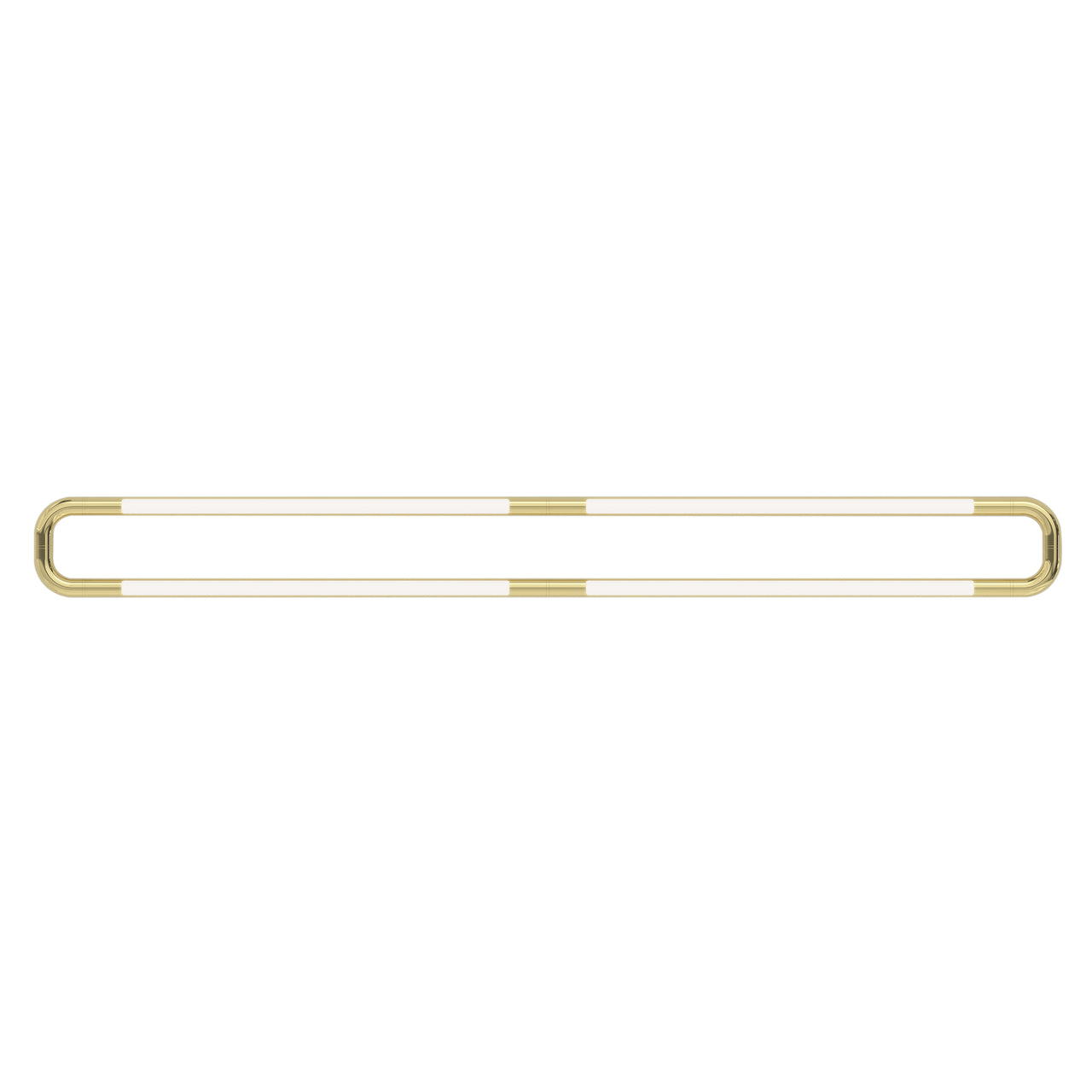 Pipeline CM7 Ceiling/Wall Light: Brass + Brass