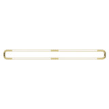 Pipeline CM7 Ceiling/Wall Light: Brass + Brass