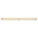 Pipeline CM7 Ceiling/Wall Light: Brass + Brass