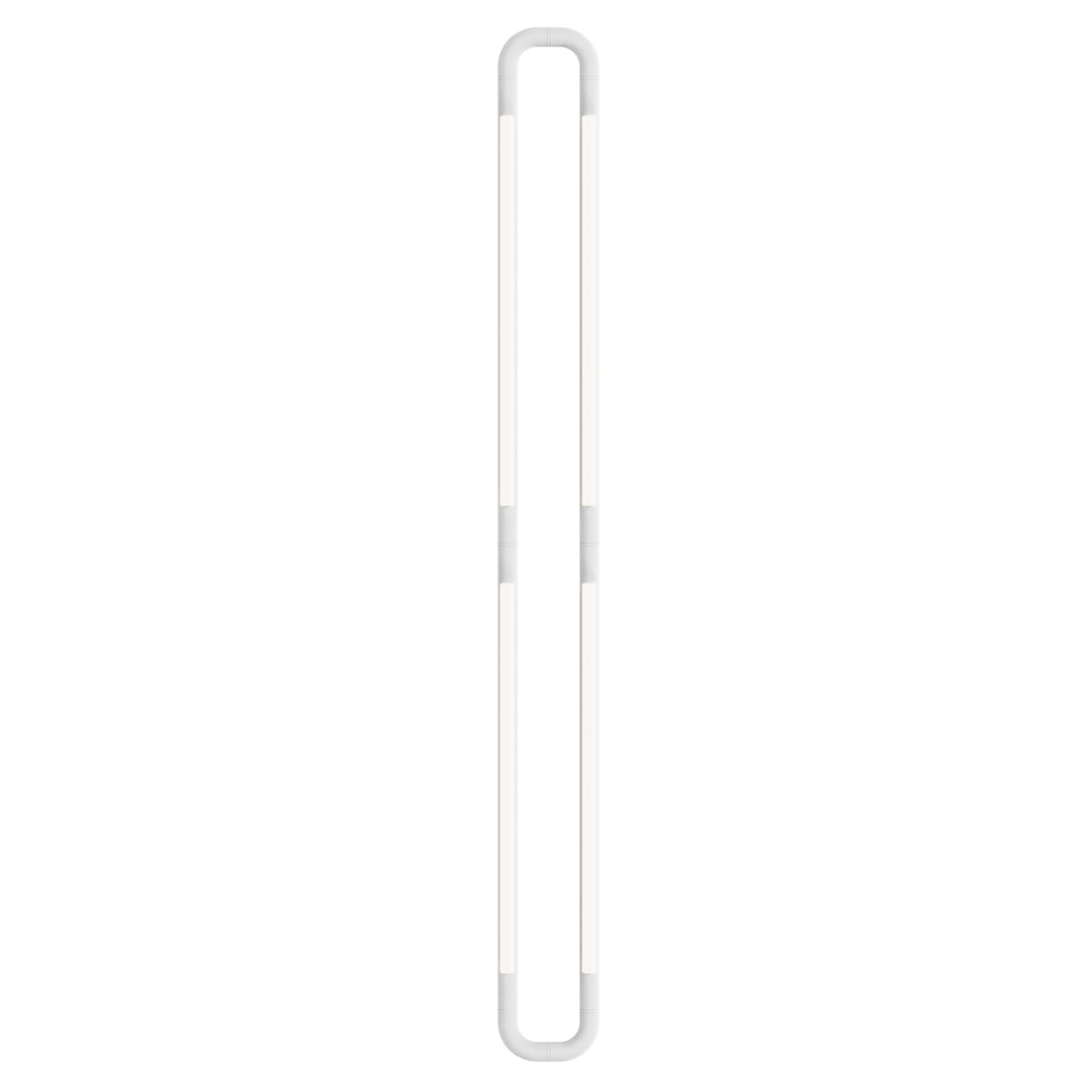 Pipeline CM7 Ceiling/Wall Light: White + White