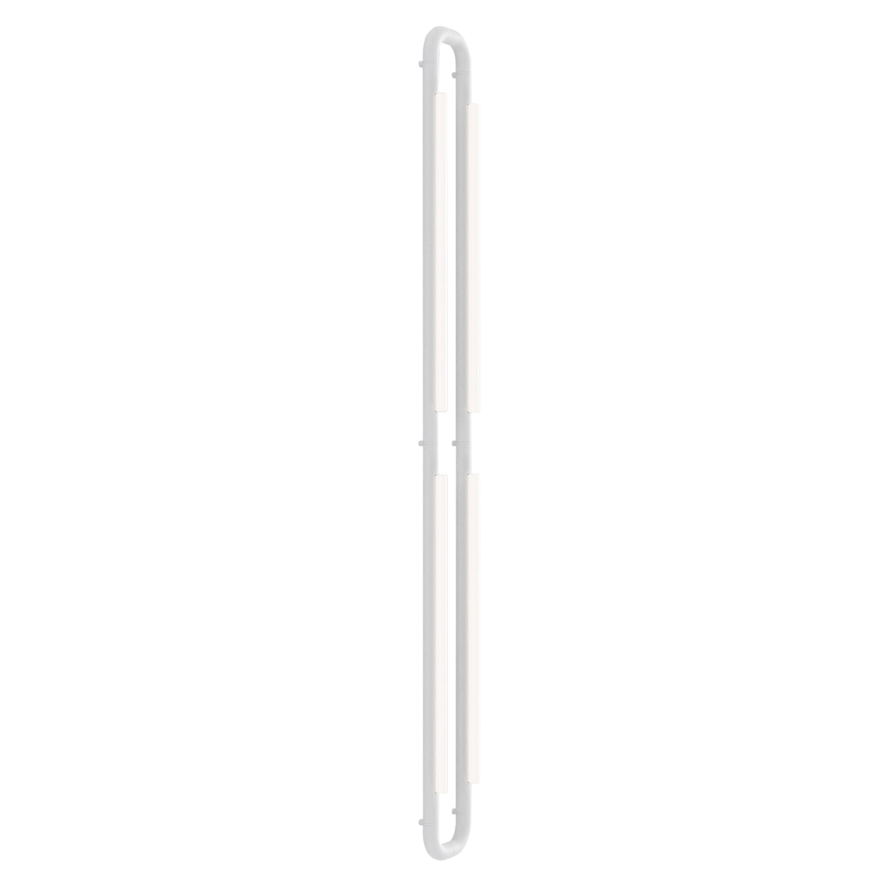 Pipeline CM7 Ceiling/Wall Light: White + White