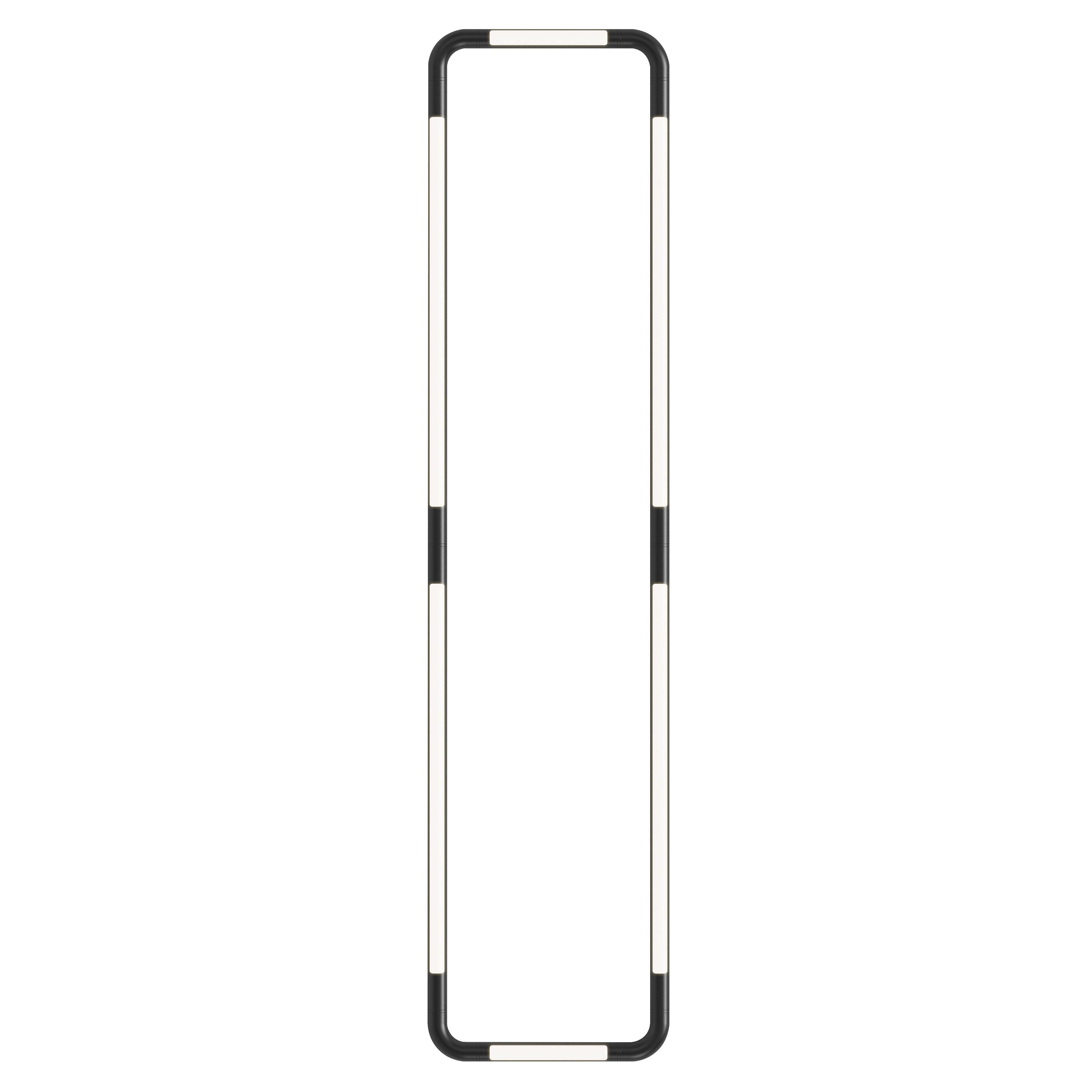 Pipeline CM8 Ceiling/Wall Light: Black + Black