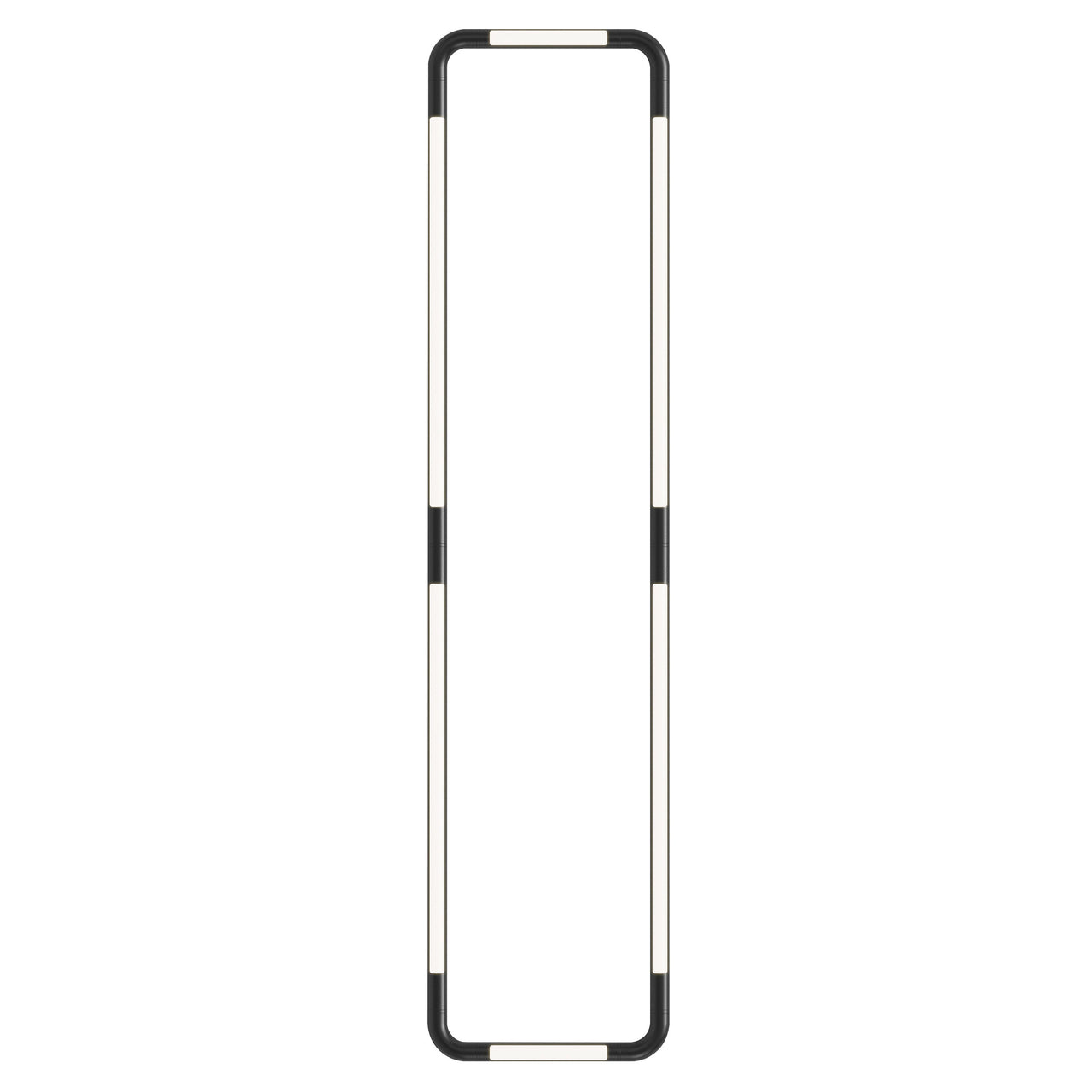 Pipeline CM8 Ceiling/Wall Light: Black + Black