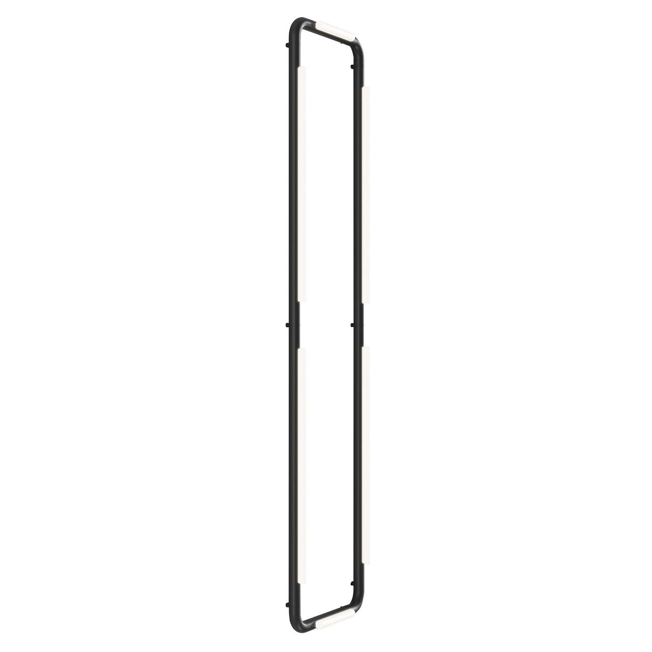 Pipeline CM8 Ceiling/Wall Light: Black + Black