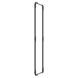 Pipeline CM8 Ceiling/Wall Light: Black + Black