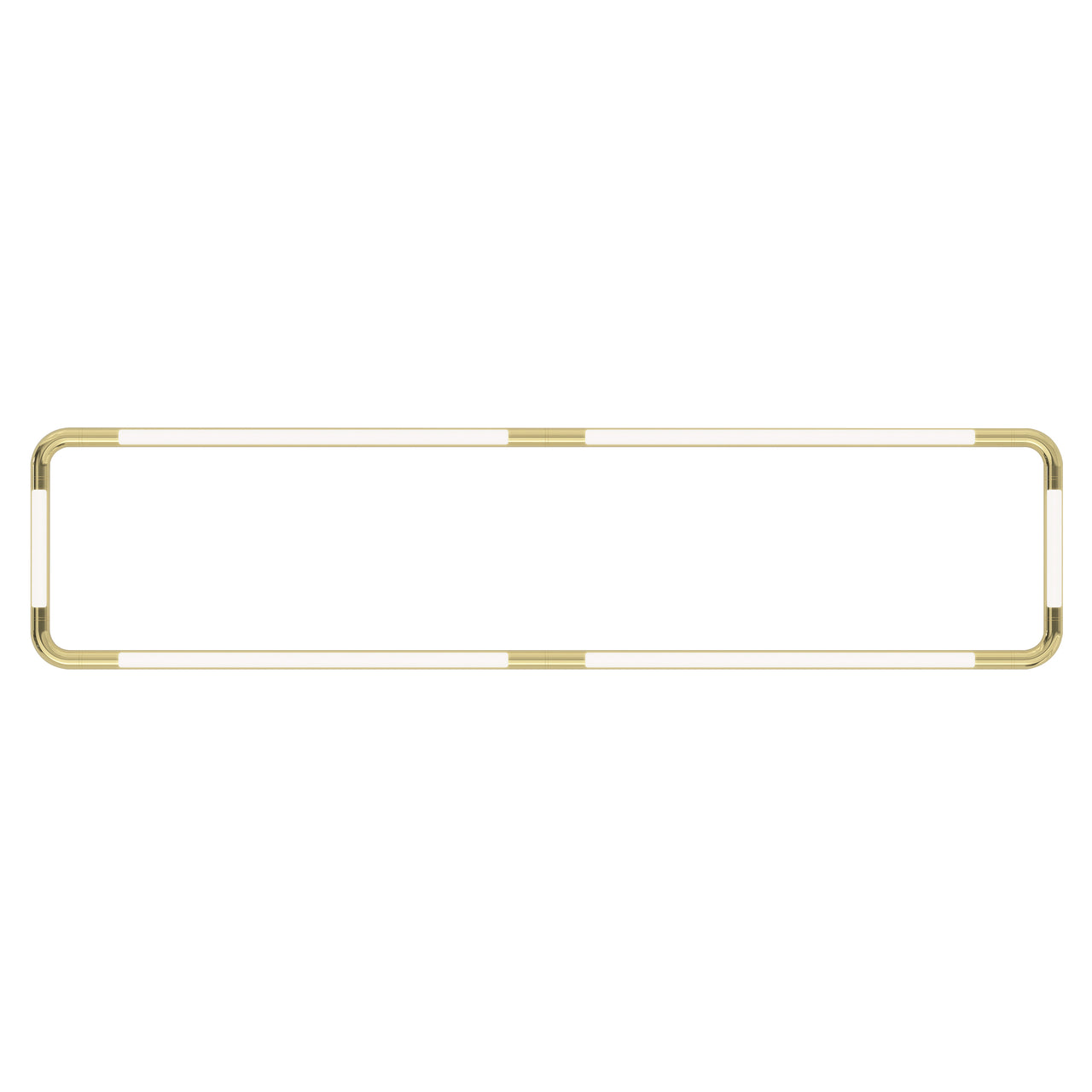 Pipeline CM8 Ceiling/Wall Light: Brass + Brass
