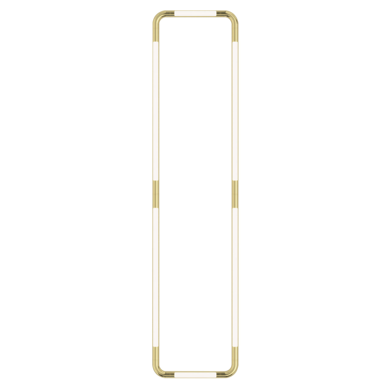 Pipeline CM8 Ceiling/Wall Light: Brass + Brass