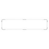 Pipeline CM8 Ceiling/Wall Light: White + White
