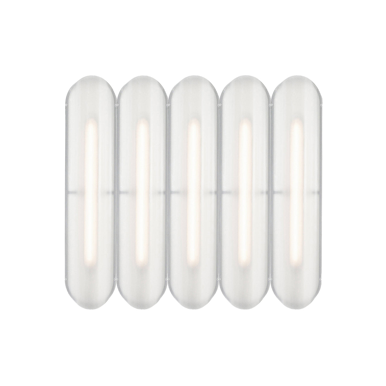 Vale System Ceiling/Wall Light: Vertical + Side-to-Side + 5 + Anthracite