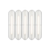 Vale System Ceiling/Wall Light: Vertical + Side-to-Side + 5 + Anthracite