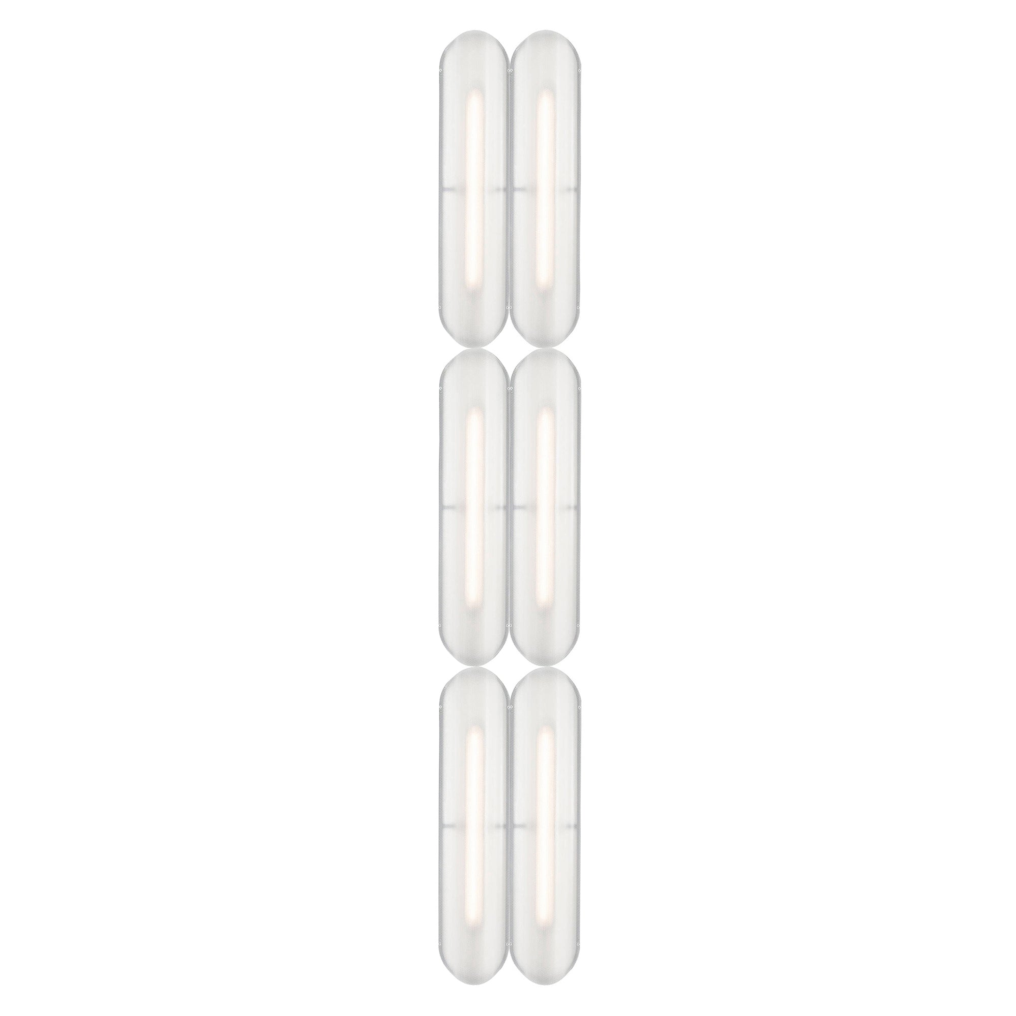 Vale System Ceiling/Wall Light: Vertical + Side-to-End + Anthracite + Vale 6