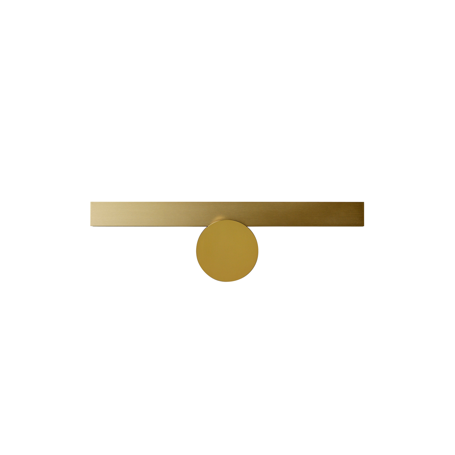 Calée Wall Light: VH + Satin Brass + Satin Brass