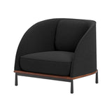 Arc Lounge Chair: Natural Walnut
