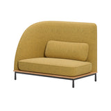 Arc Sofa Highback Two Seater: 1 Side + Natural Oak