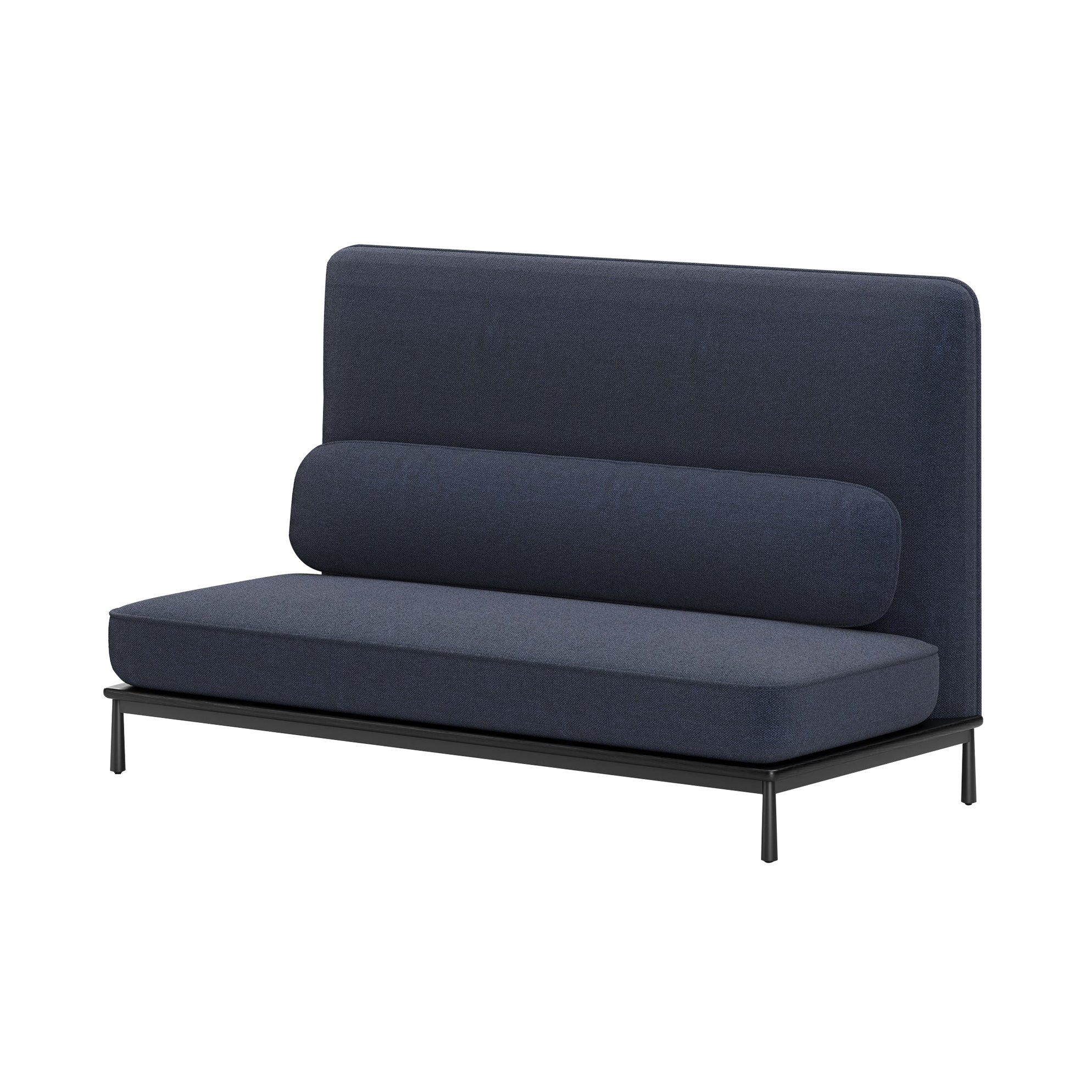 Arc Sofa High Back Middle: Black Oak