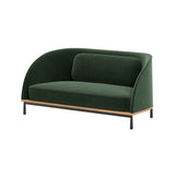 Arc Sofa Two Seater: Natural Oak