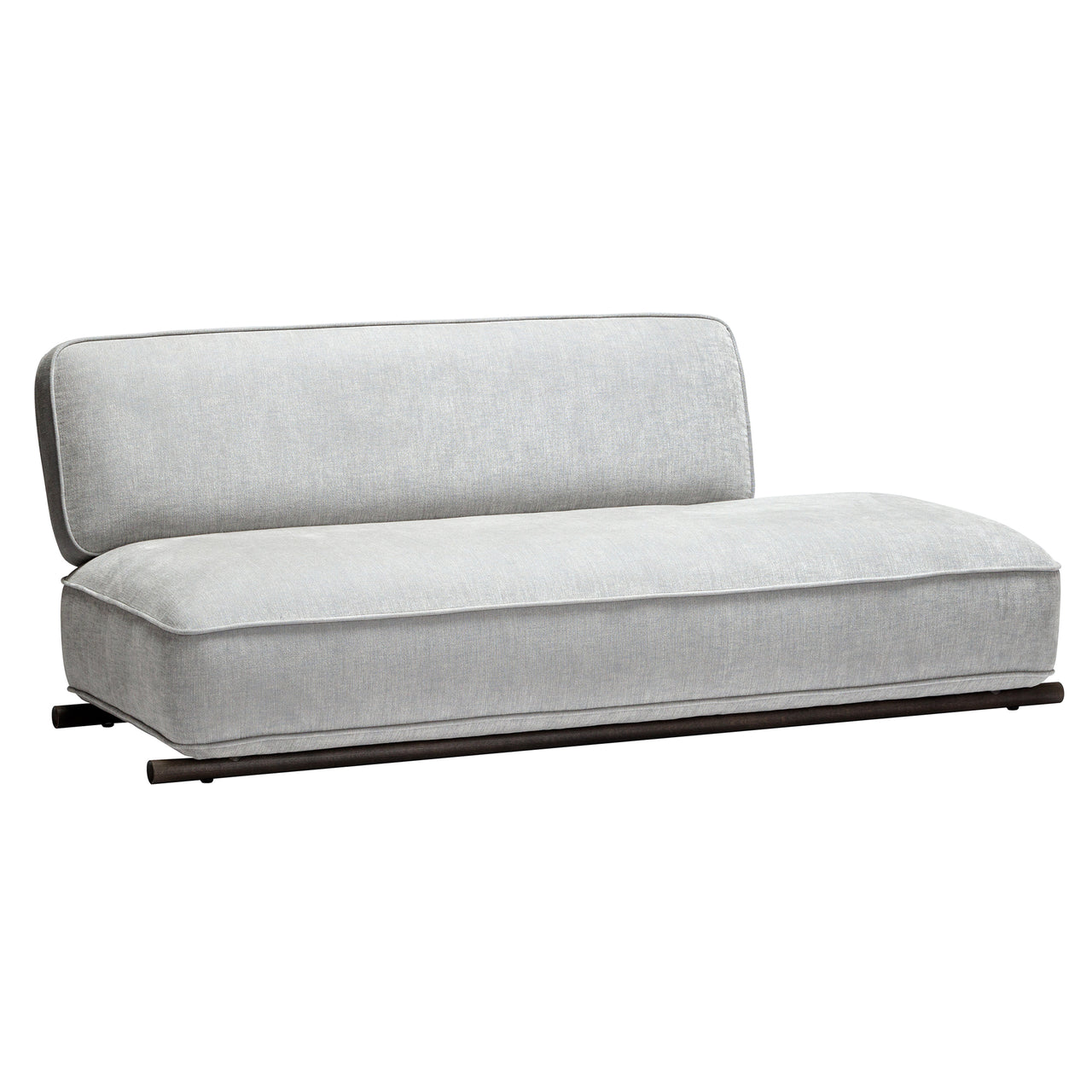 Hoyo 3 Seater Sofa: Smoke Oak
