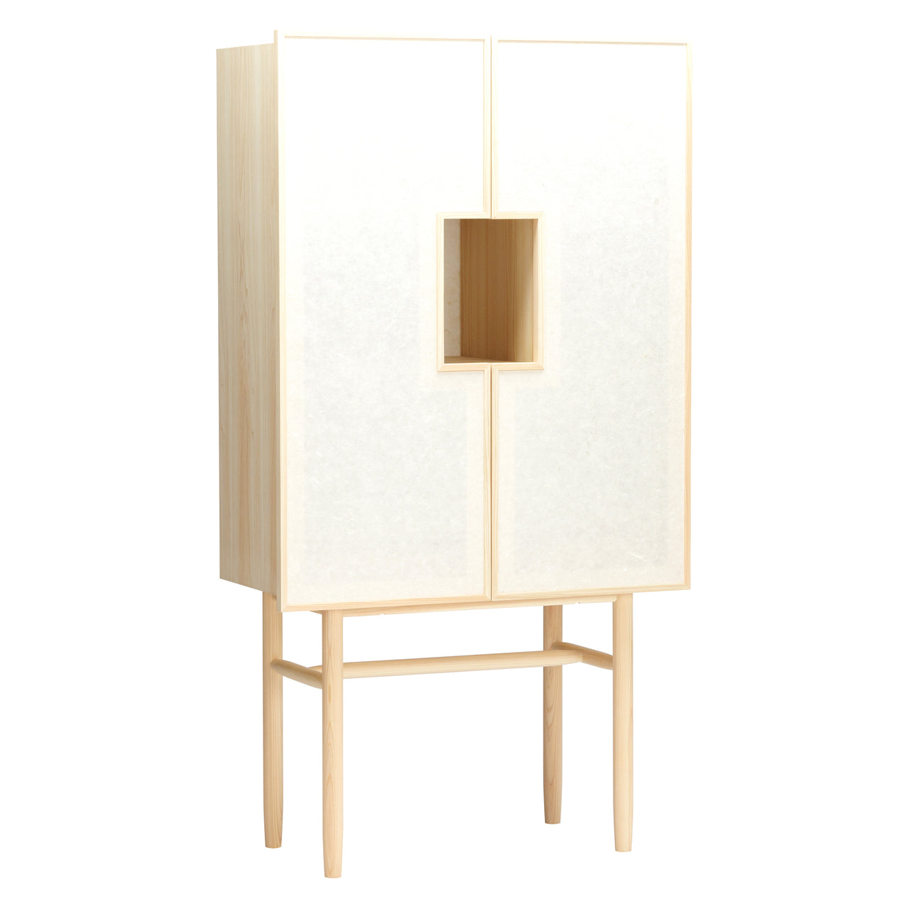 Kite Cabinet: Natural Hinoki
