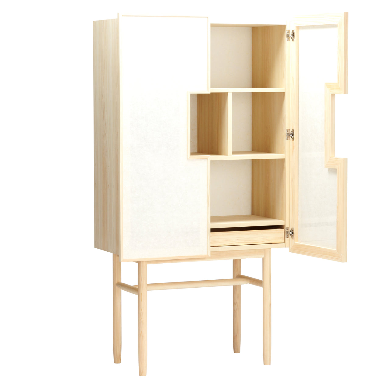 Kite Cabinet: Natural Hinoki