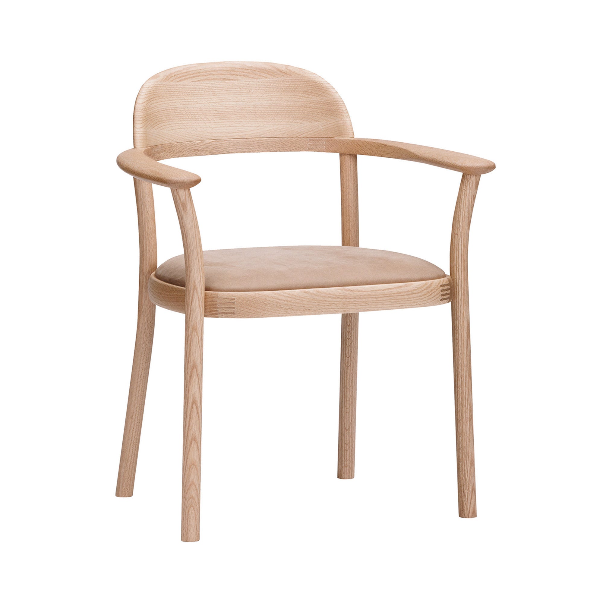 Koi Chair: White Oak
