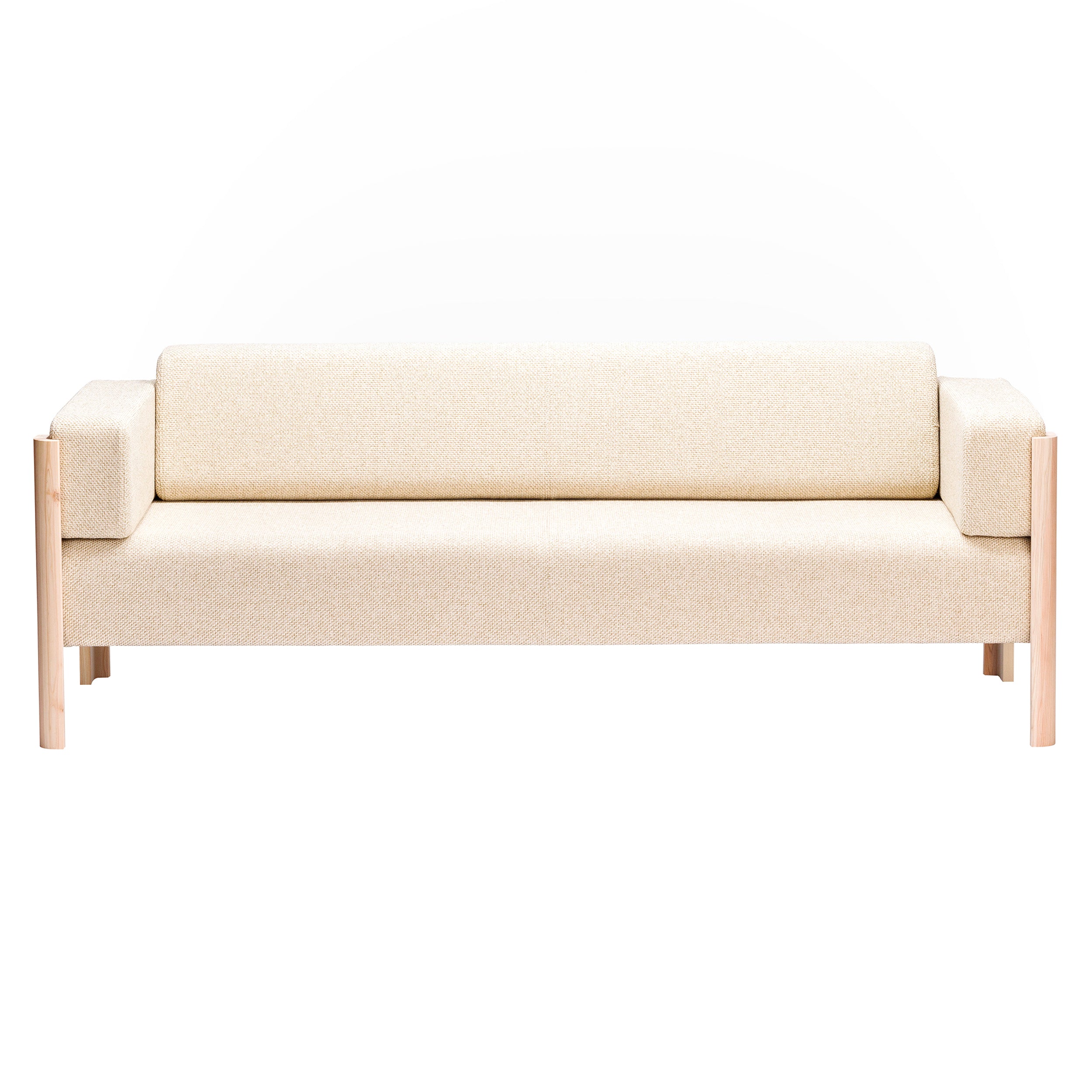 Tonbo 3 Seater Sofa: Natural Hinoki