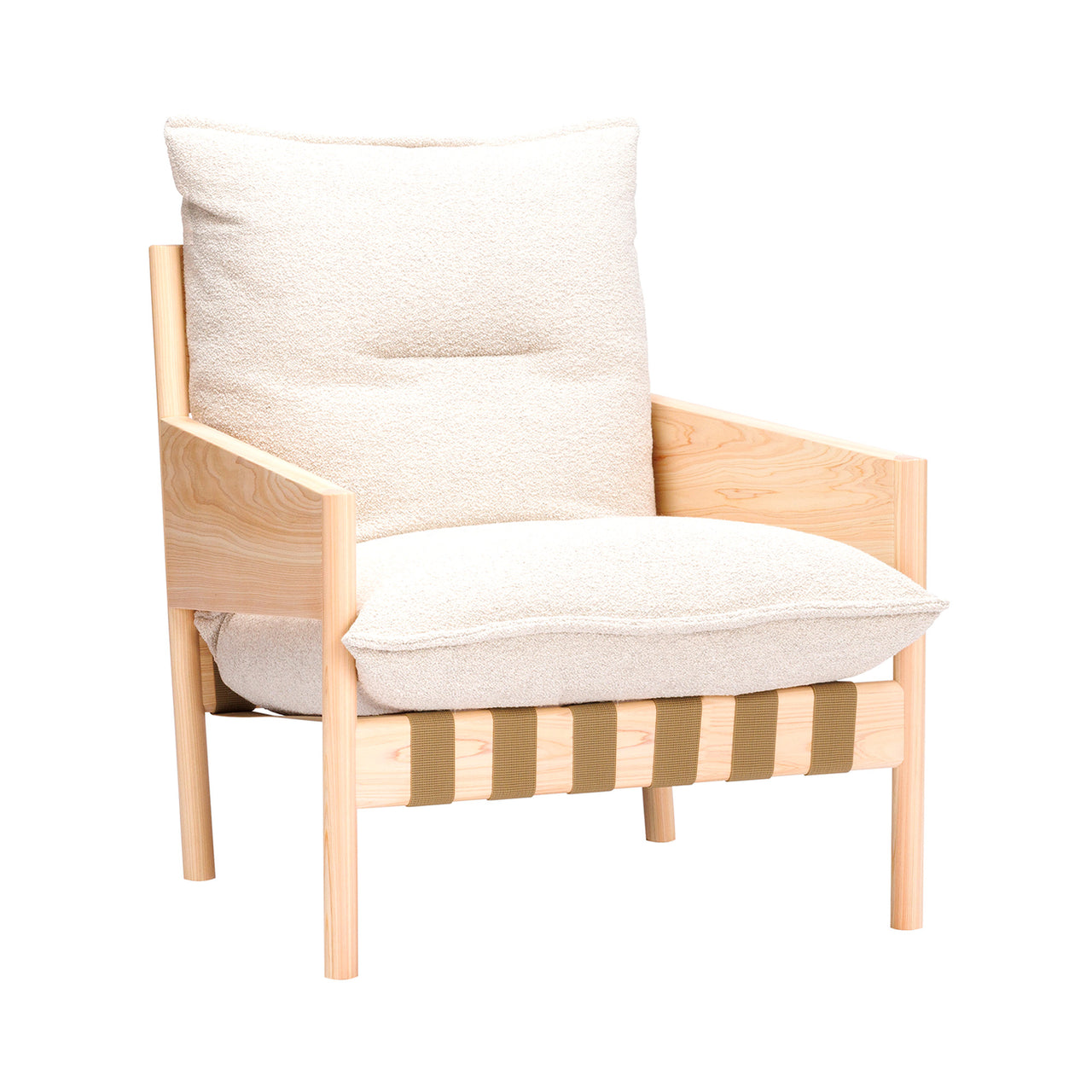 Zabu Chair: White Oak