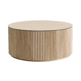 Grand Palais Coffee Table: White Stained Ash