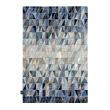 Wedge Rug: Blue