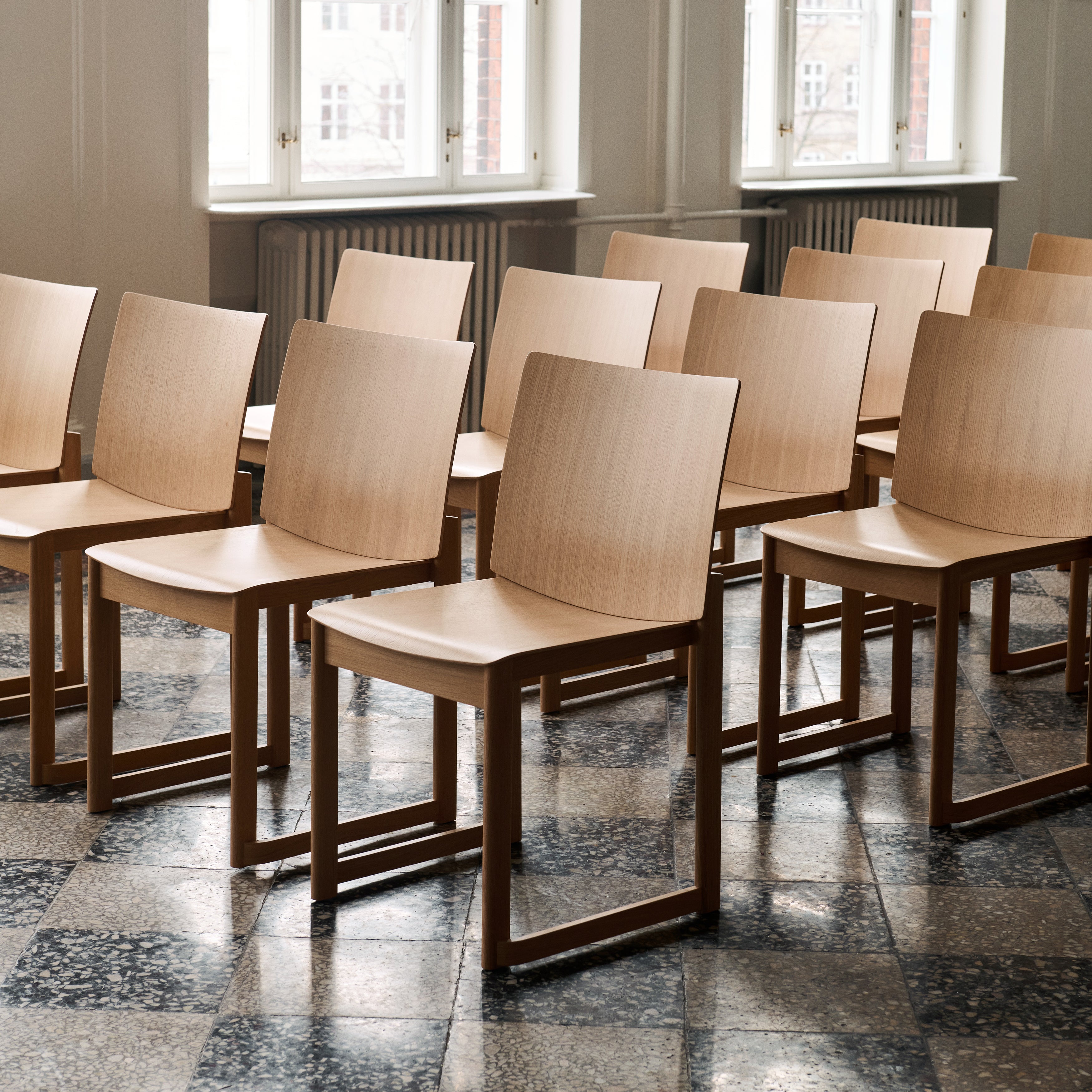 Allwood Stacking Chair AV35: Set of 2