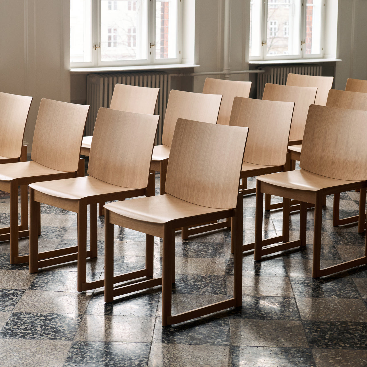 Allwood Stacking Chair AV35: Set of 2