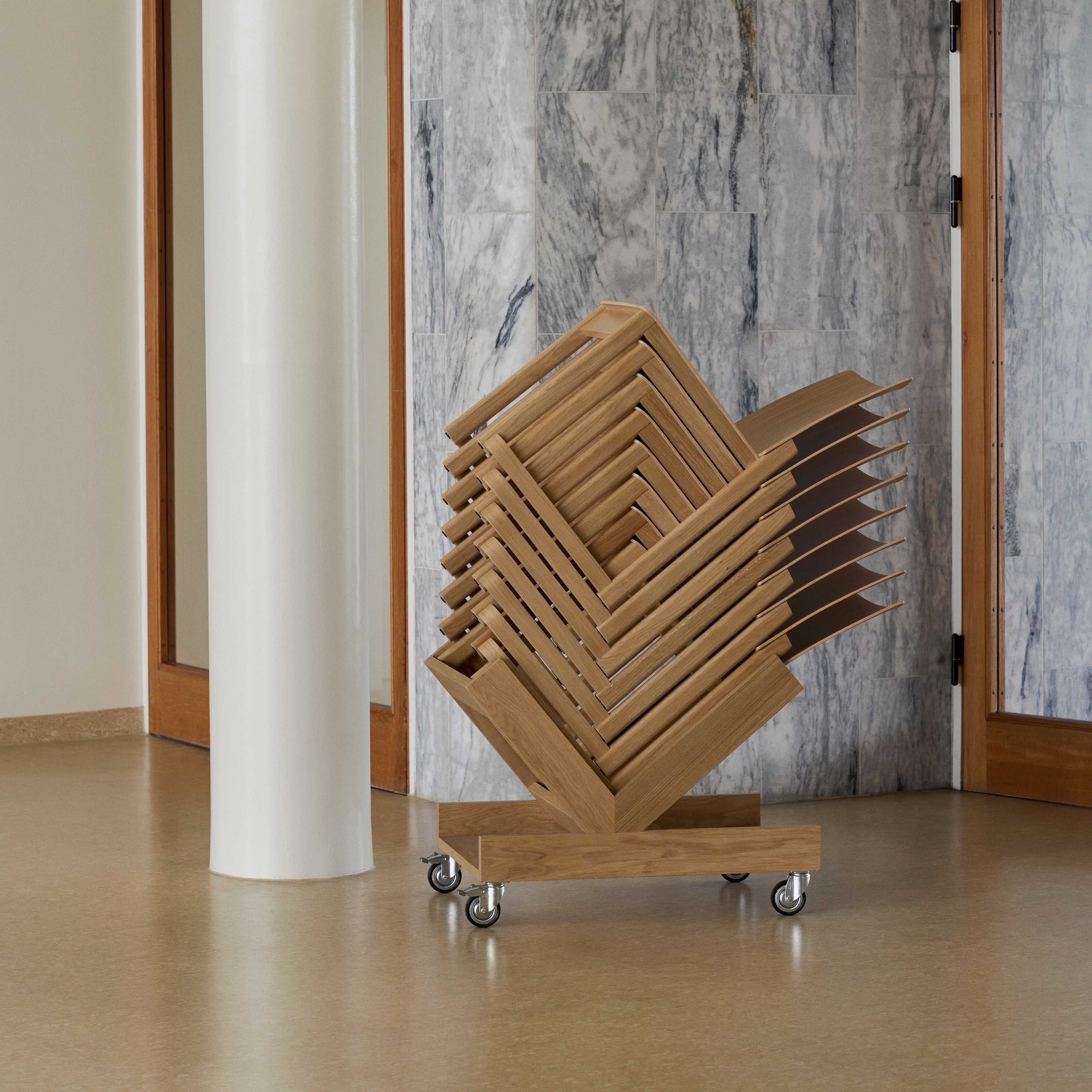 Allwood Stacking Chair AV35: Set of 2