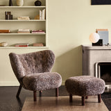 Little Petra Lounge Chair VB1 + Pouf ATD1