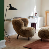 Little Petra Lounge Chair VB1 + Pouf ATD1