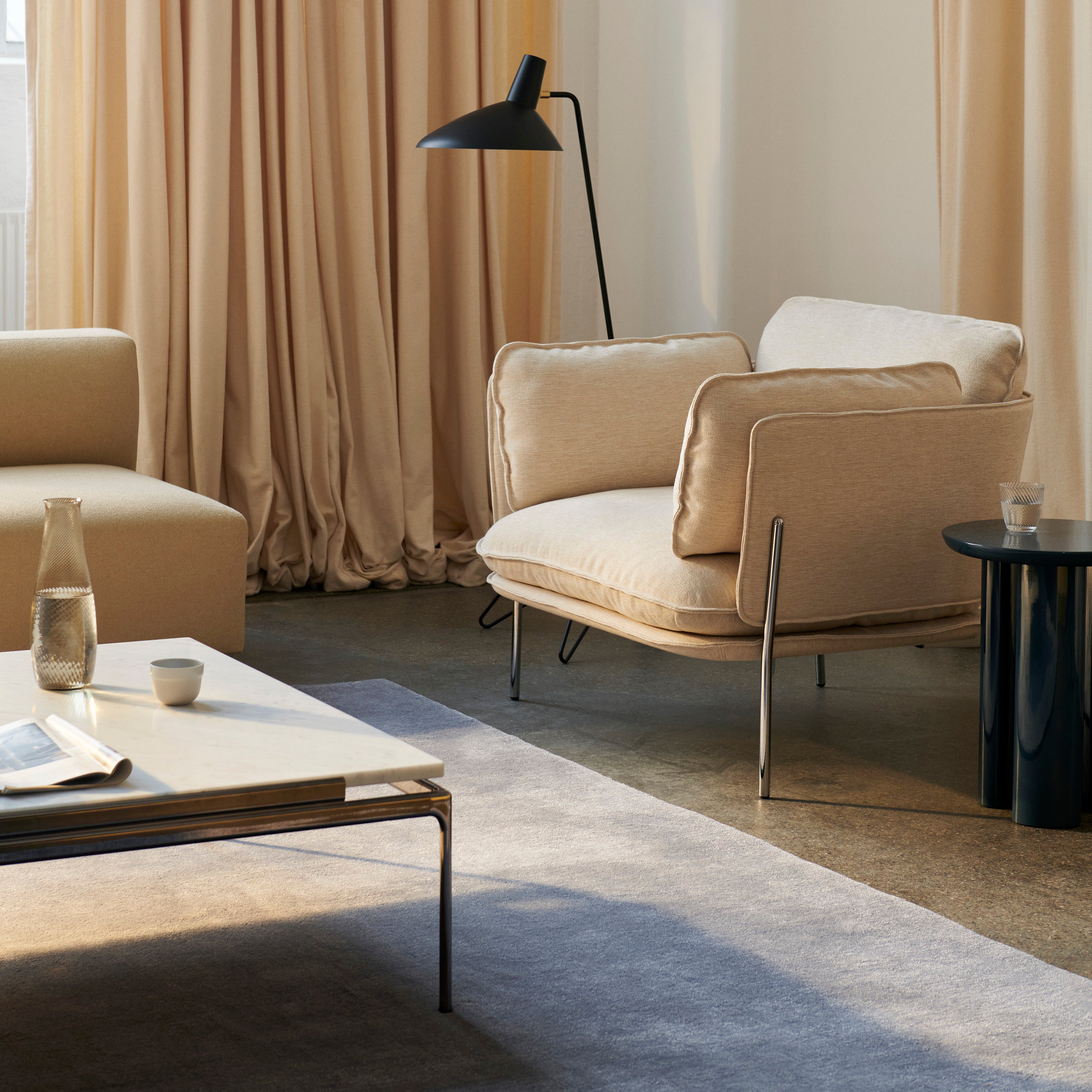 Sett Coffee Table LN12 + LN13: Marble