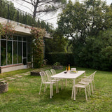 Thorvald SC99 Outdoor Dining Table: Rectangle