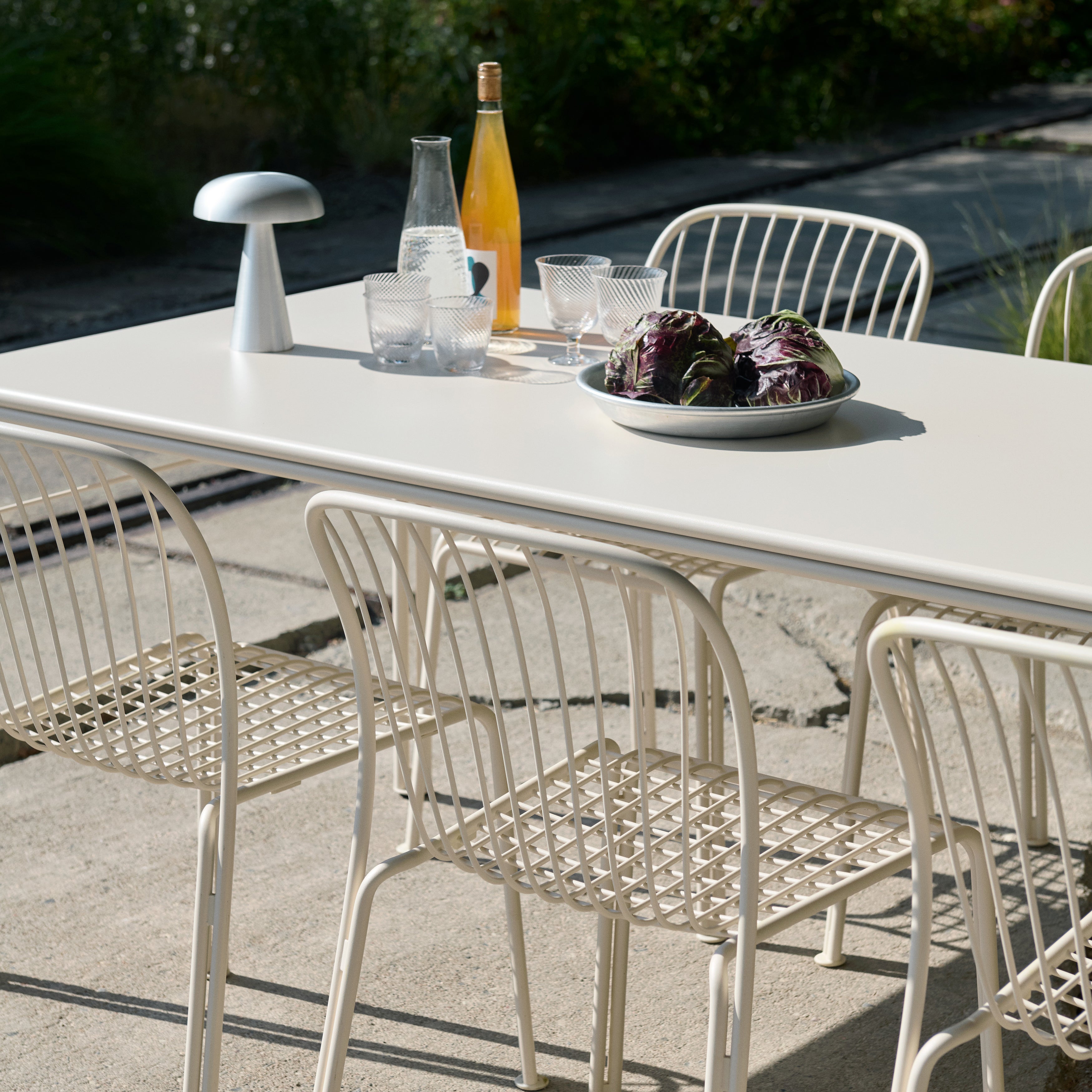 Thorvald SC99 Outdoor Dining Table: Rectangle