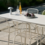 Thorvald SC99 Outdoor Dining Table: Rectangle