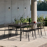Thorvald SC94 Stacking Outdoor Side Chair: Set of 2