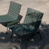 Ville AV44 + AV45 Outdoor Stacking Lounge Chair: Set of 2