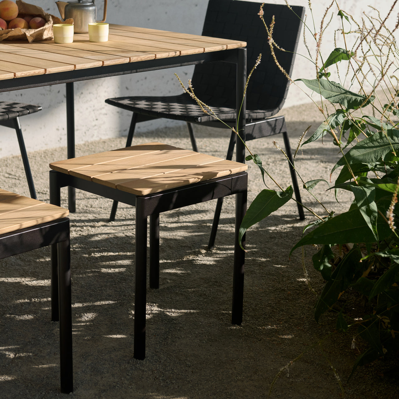 Ville AV47 Outdoor Stacking Footstool