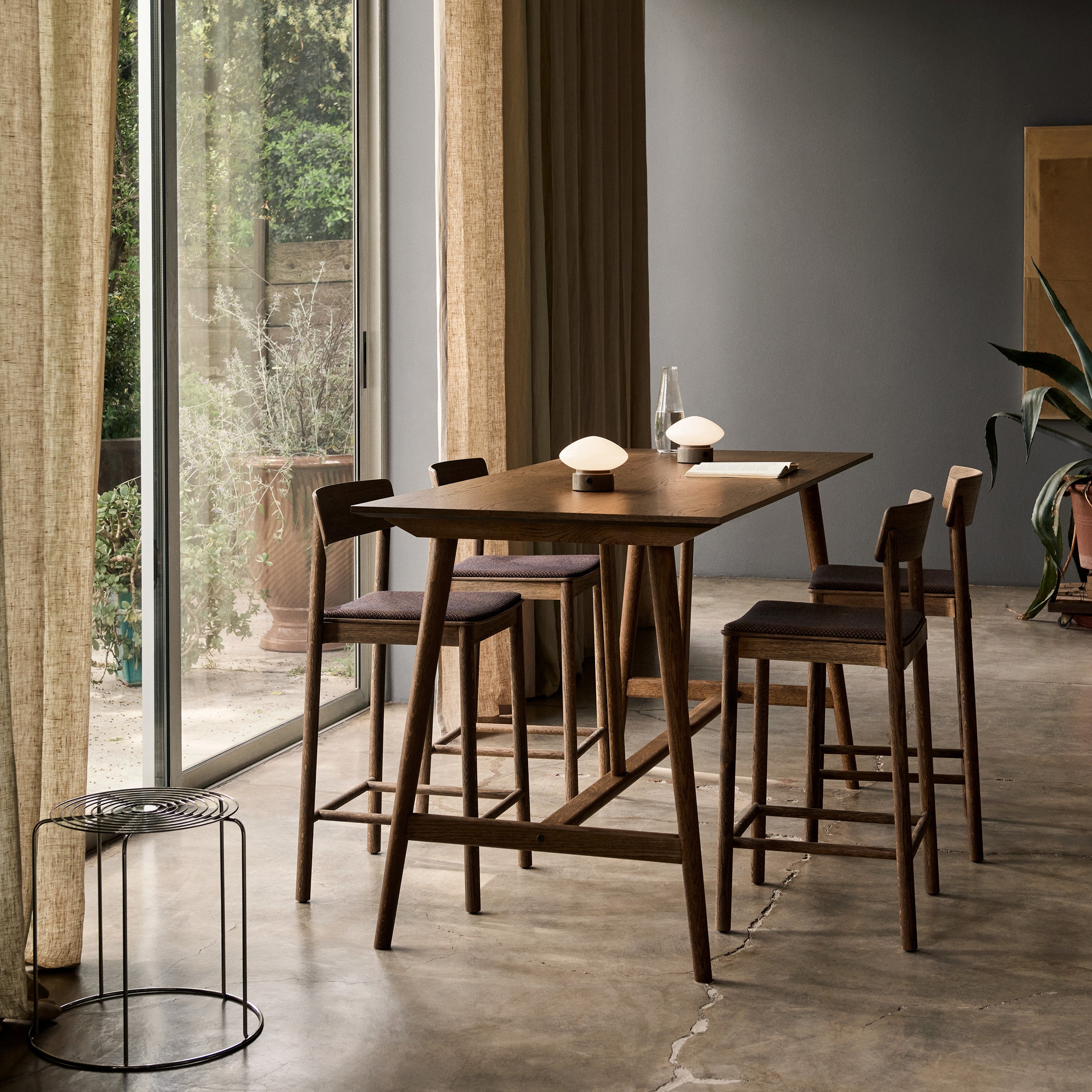 In Between Bar + Counter Table: 4 legs