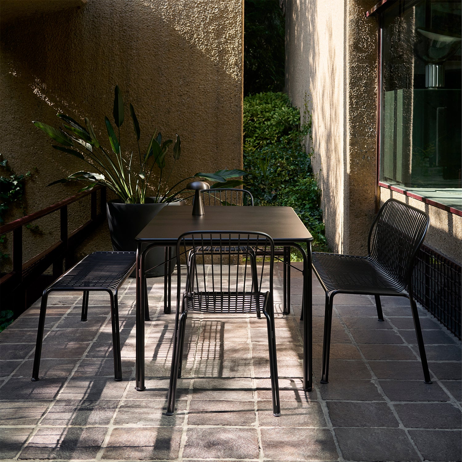 Thorvald SC111 Outdoor Dining Bench