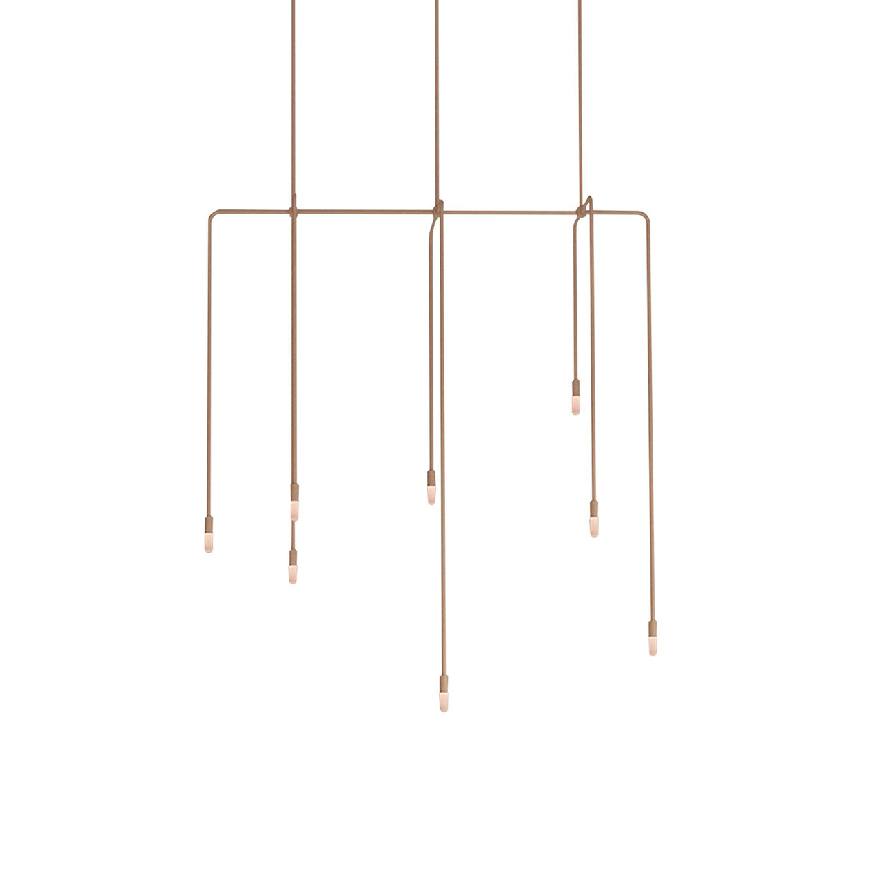 Beaubien Atelier 01 Suspension Lamp: Dusty Pink