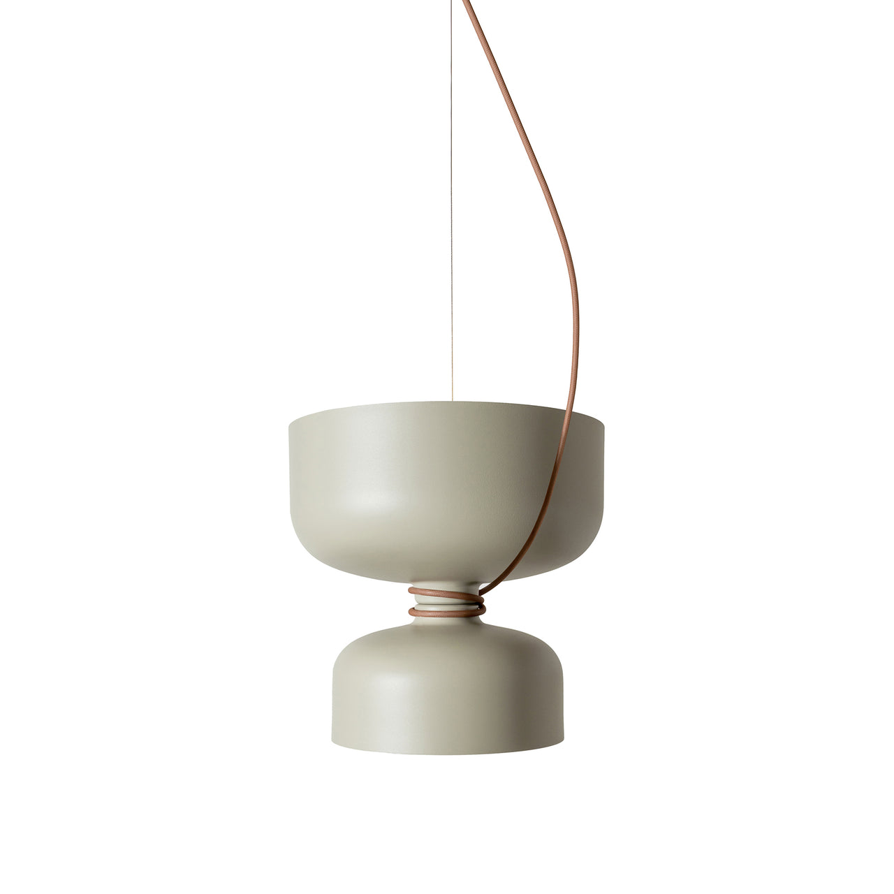 Spotlight Volumes Pendant Light: A+B + Sage