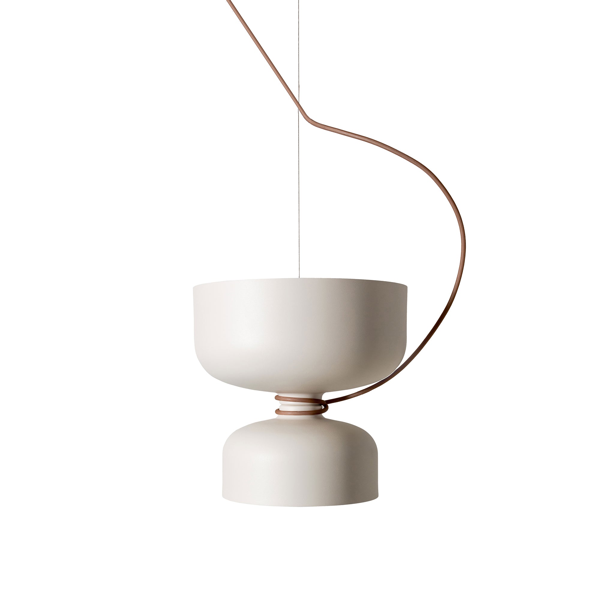 Spotlight Volumes Pendant Light: A+B + Vanilla